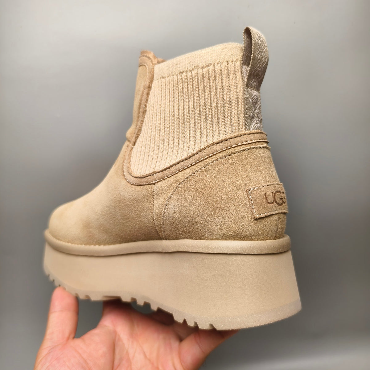 Sand 5 cm Platform Casual Shoes - Style 3258
