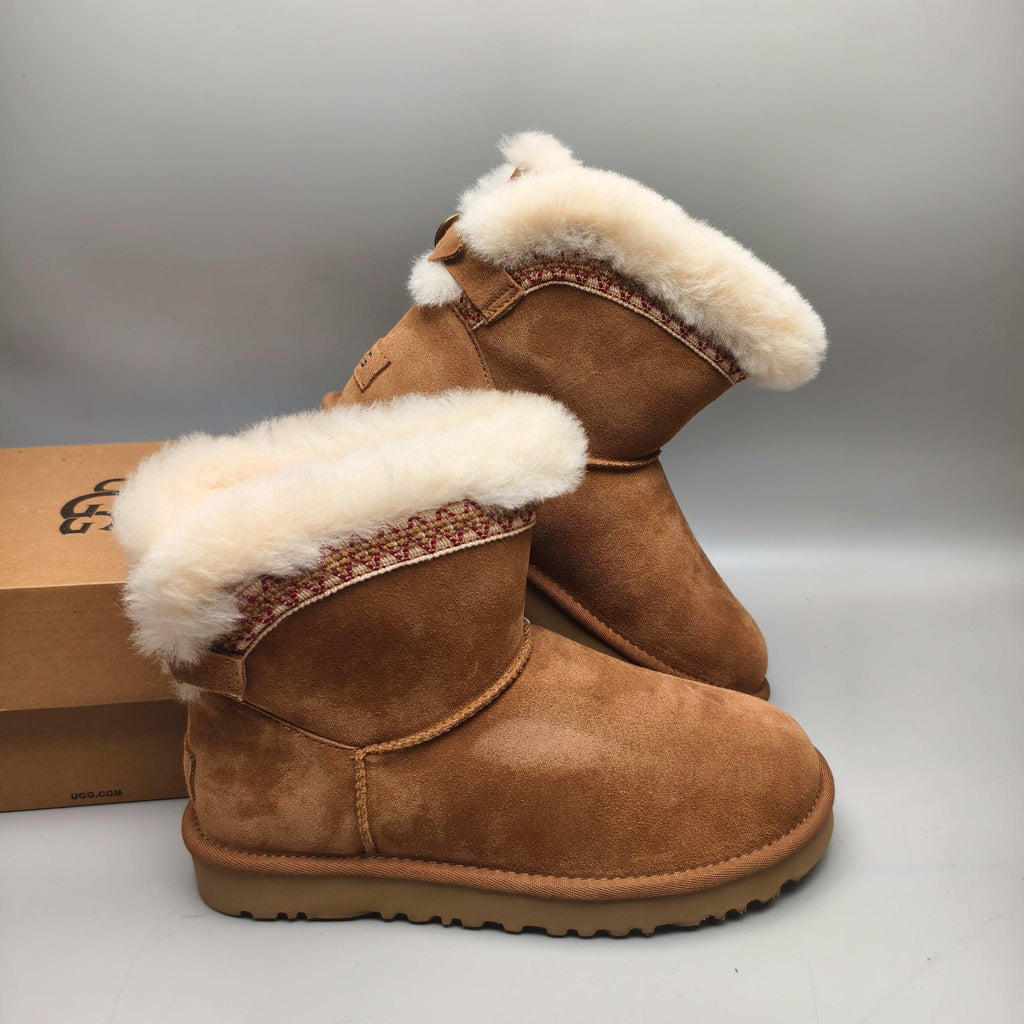 Chestnut Boho Back-Strap Casual Shoes - Style 4517