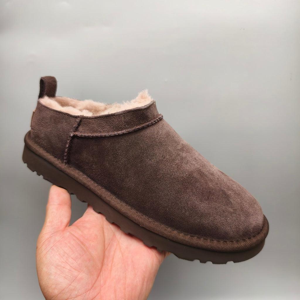 Women's Chocolate Classic Slip-On Shoes - Style 3891