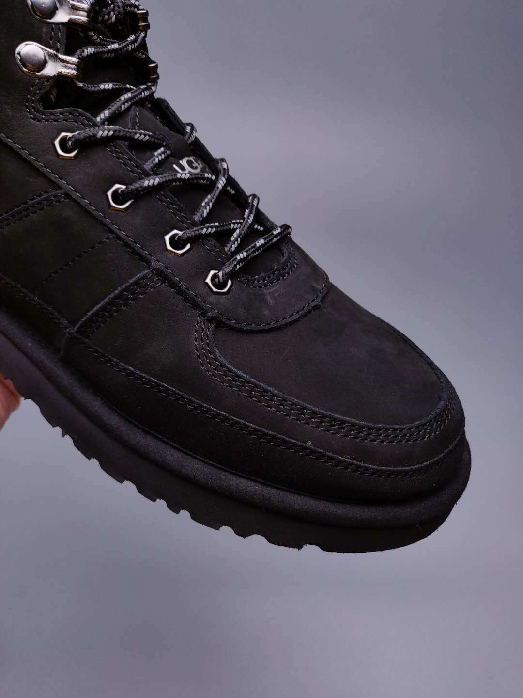Men's Black Lace-Up Casual Shoes - Style 2991