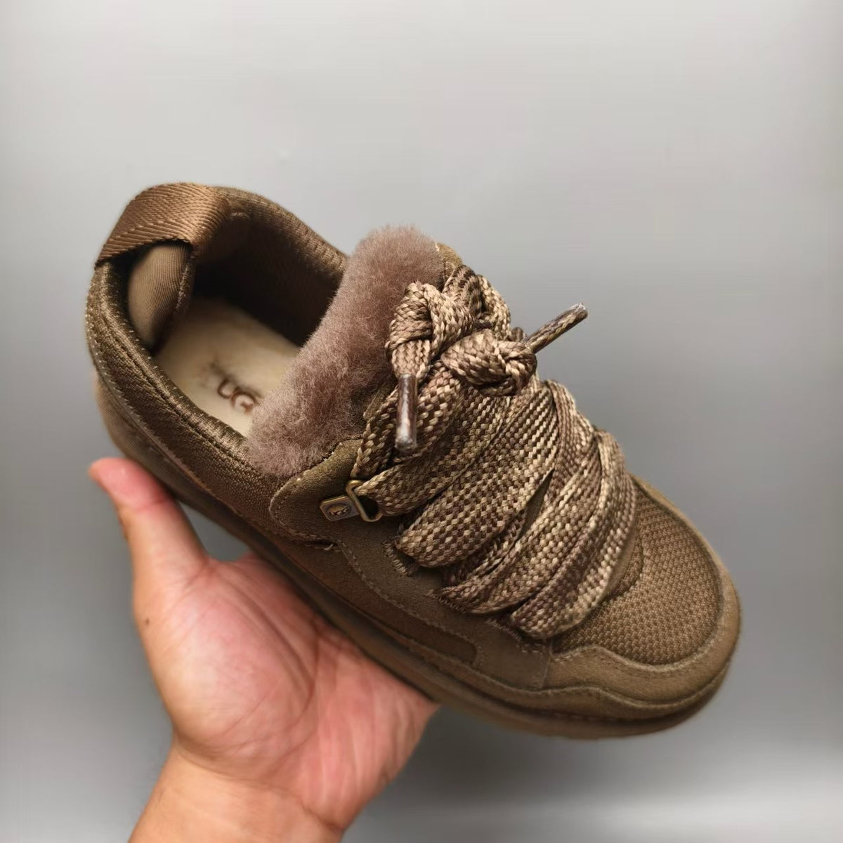 Walnut Unisex Mesh Casual Sneakers - Style 4032