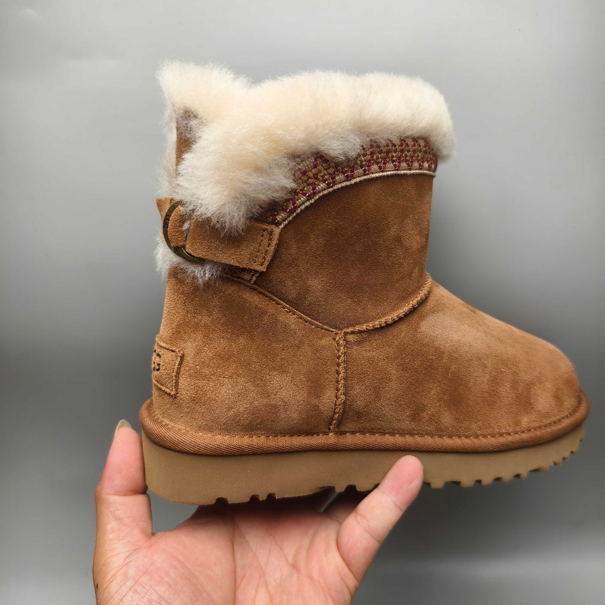 Chestnut Boho Back-Strap Casual Shoes - Style 4517