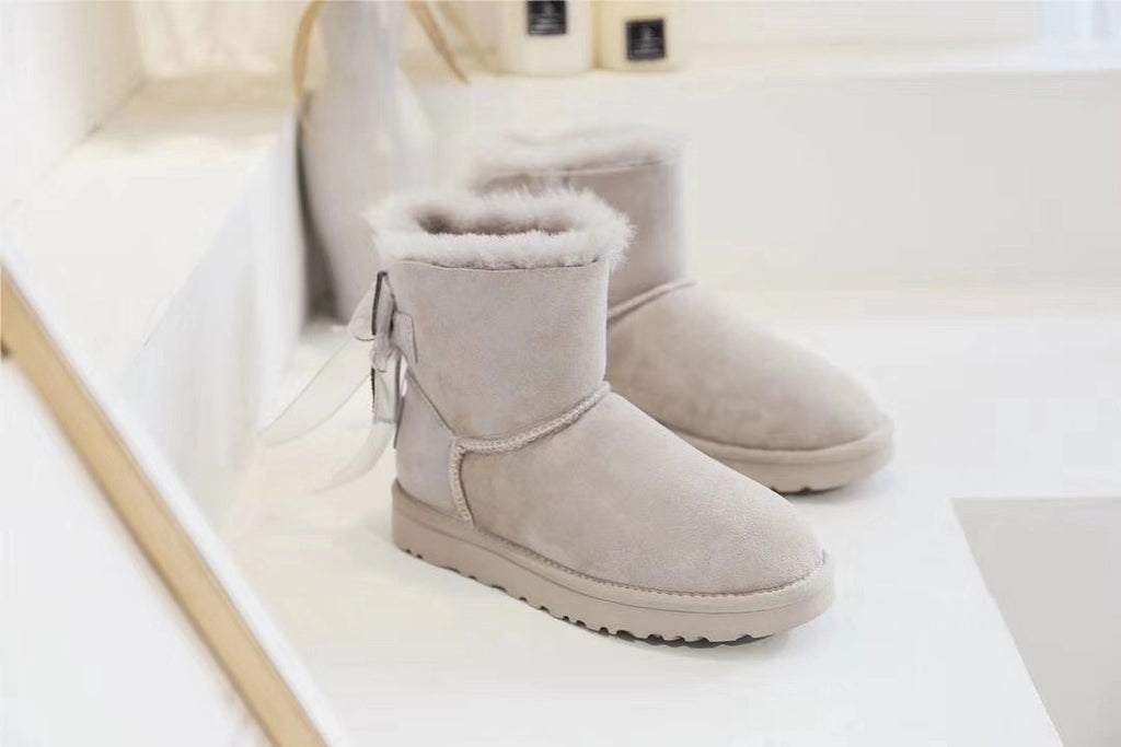 Diamond Gray Three-Way Snow Boots - Style 6503