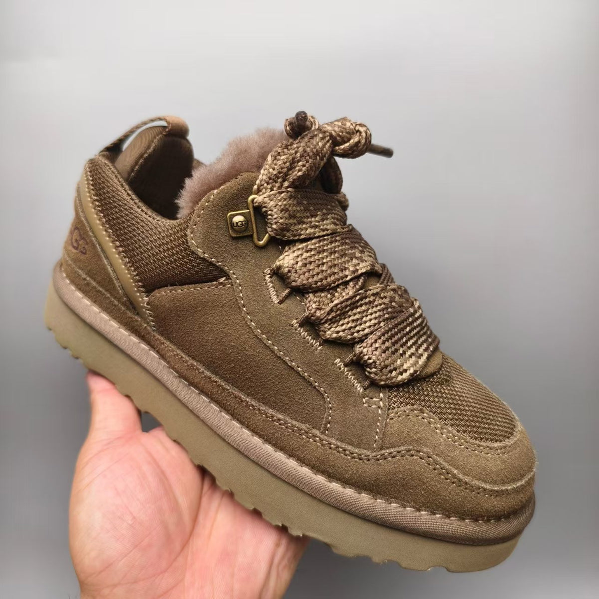 Walnut Unisex Mesh Casual Sneakers - Style 4032
