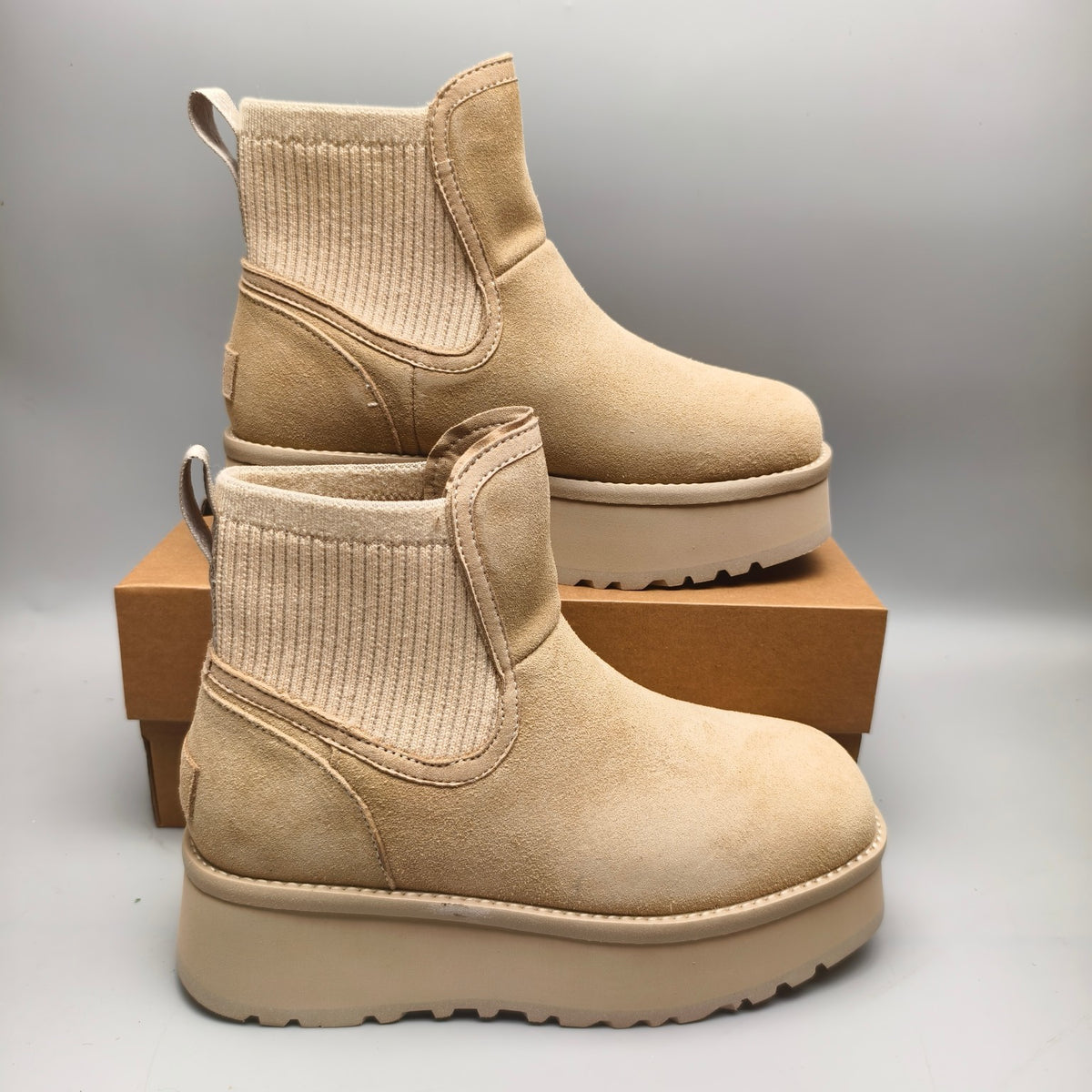 Sand 5 cm Platform Casual Shoes - Style 3258