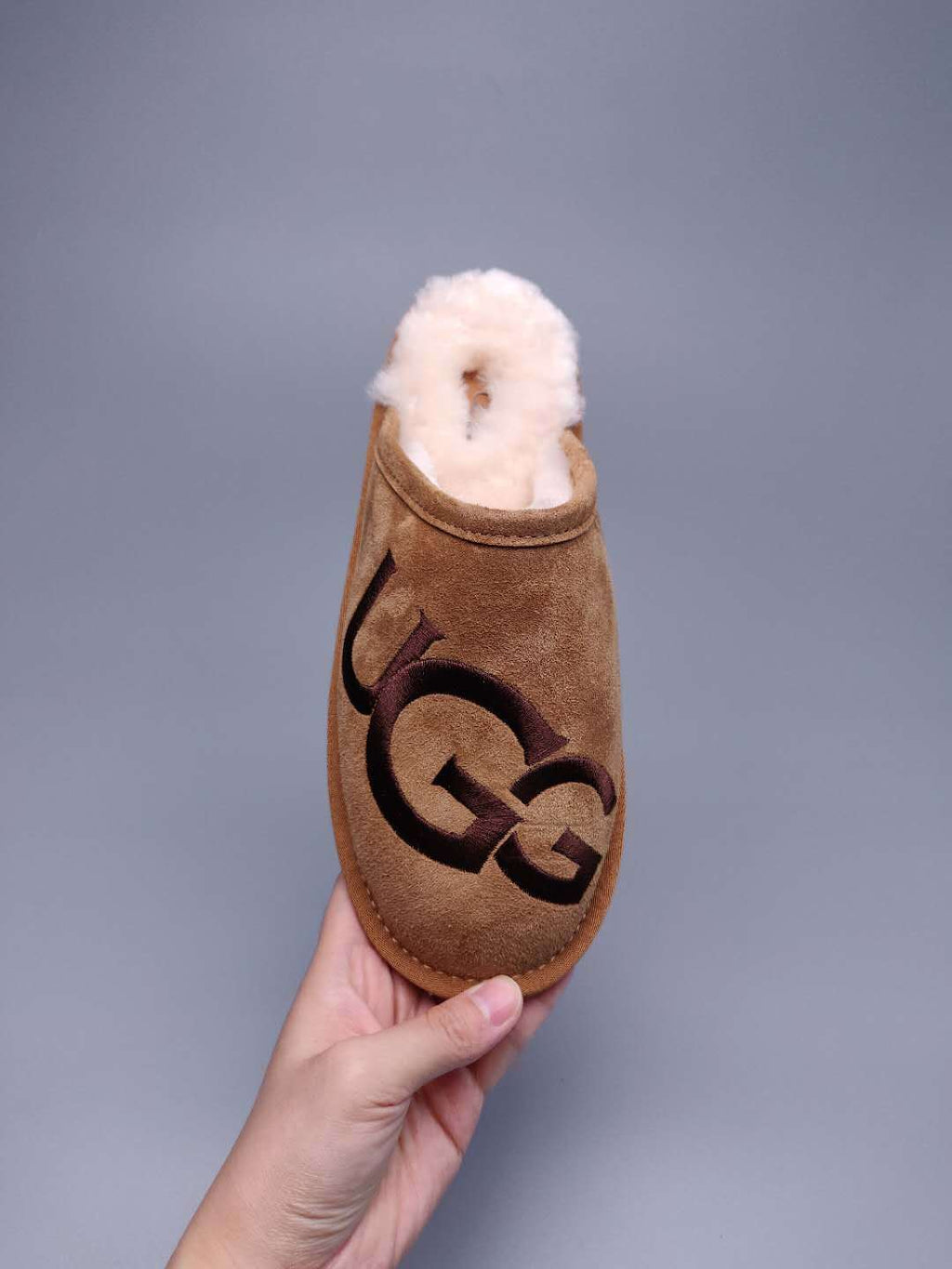 Chestnut Big G Indoor Slippers - Style 2593