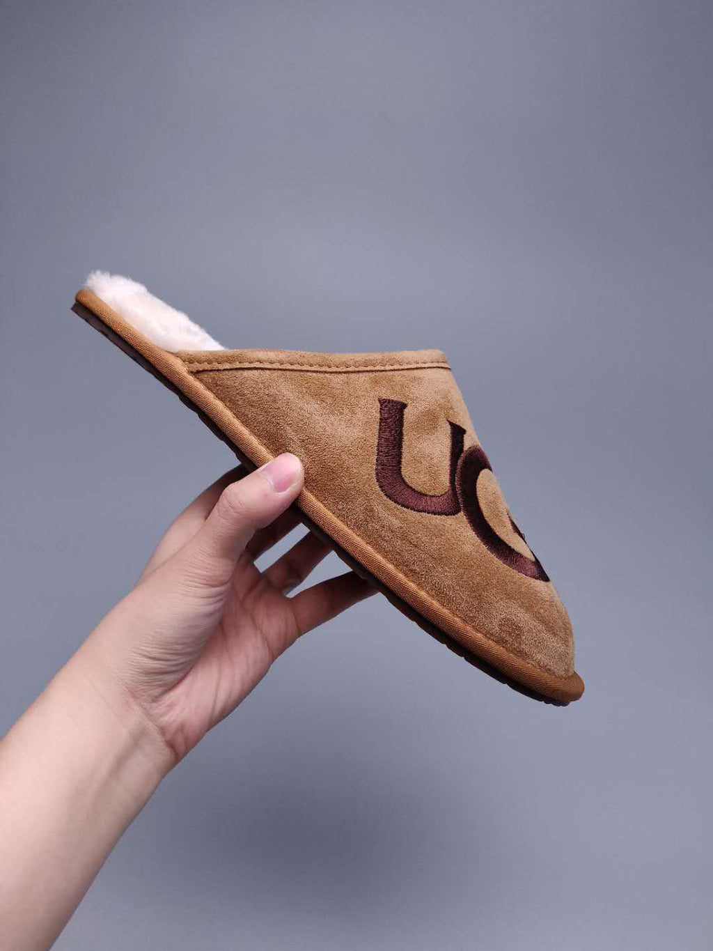 Chestnut Big G Indoor Slippers - Style 2593