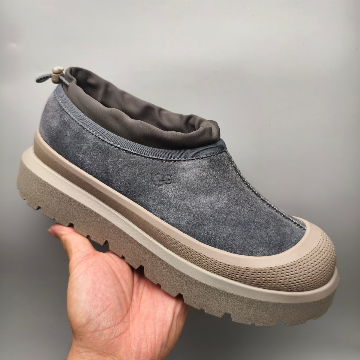 Dark Gray Slip-On Casual Shoes - Style 4096