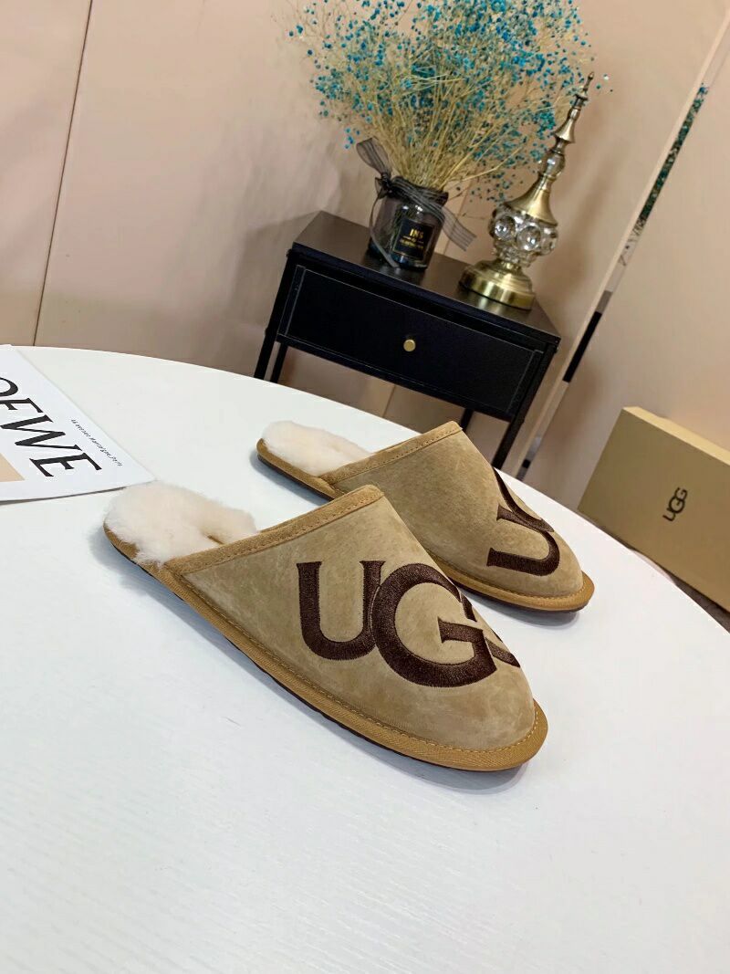 Chestnut Big G Indoor Slippers - Style 2593
