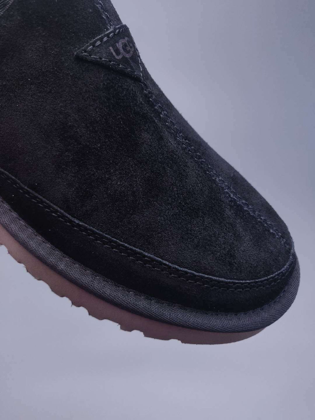 Men's Black Slip-On Low-Top Casual Shoes - Style 3455