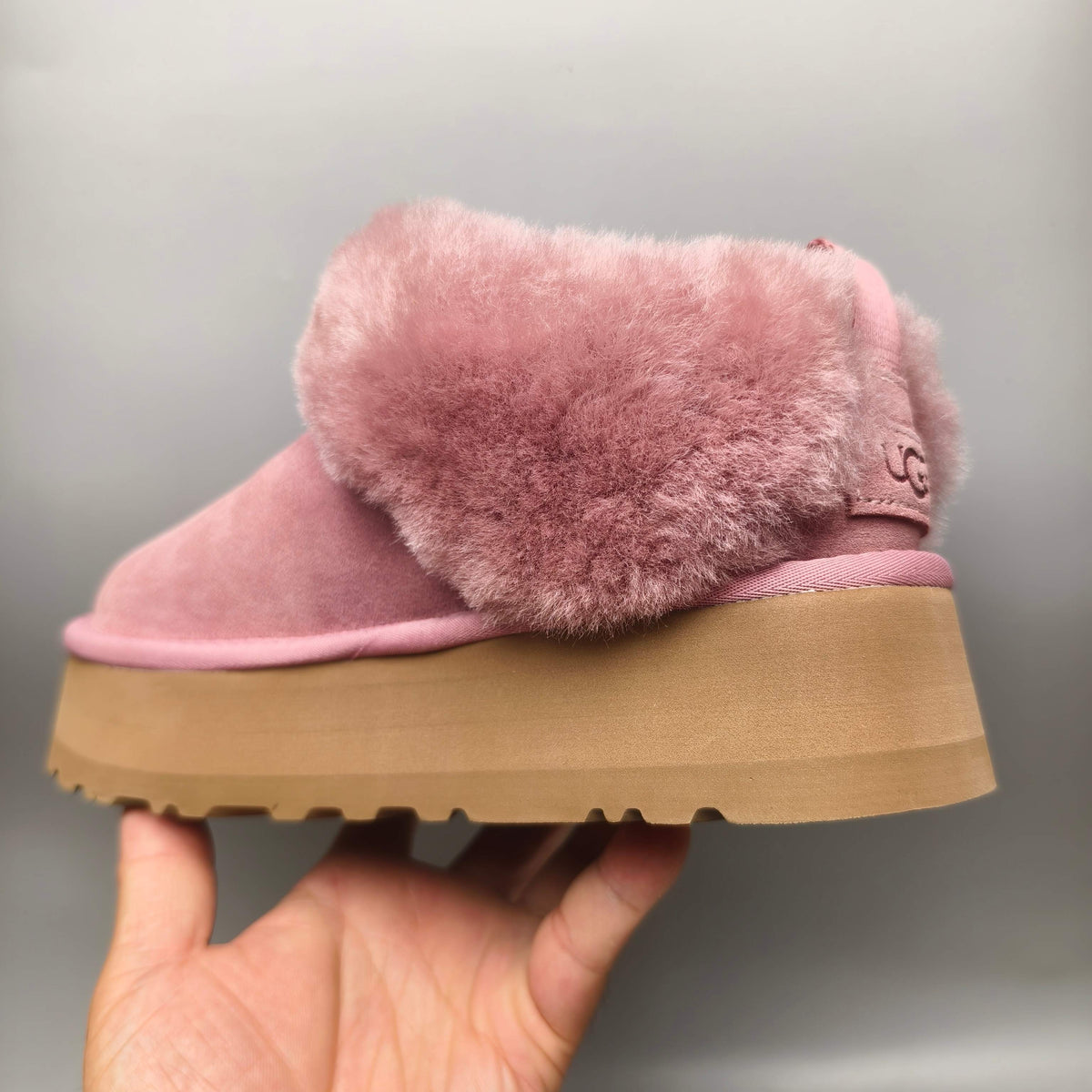 Pink Platform Slip-On Shoes | Style 1393