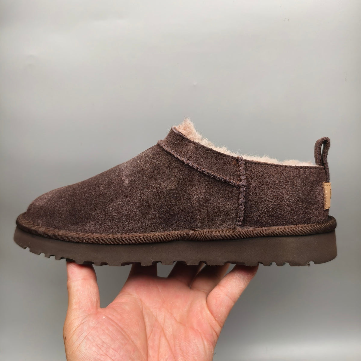 Women's Chocolate Classic Slip-On Shoes - Style 3891