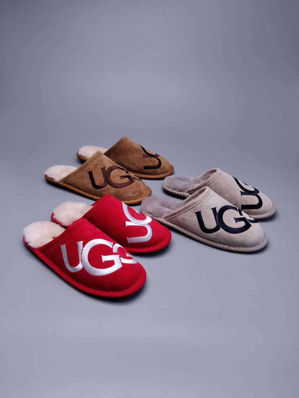 Chestnut Big G Indoor Slippers - Style 2593