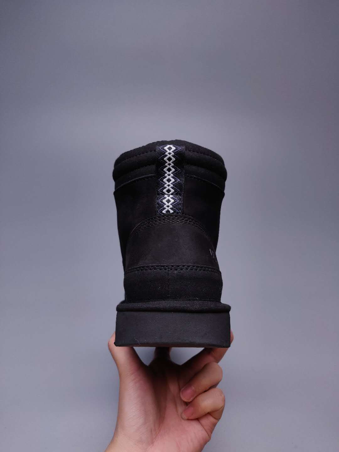 Men's Black Lace-Up Casual Shoes - Style 2991