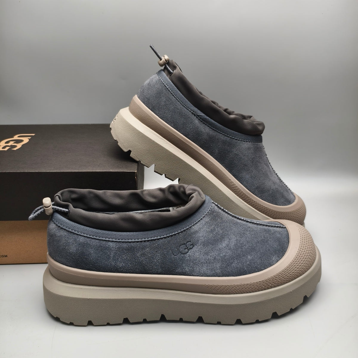 Dark Gray Slip-On Casual Shoes - Style 4096