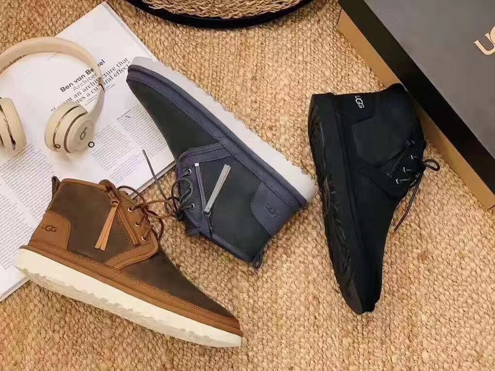 Black Zip-Up Casual Shoes - Style 3883 Updated Edition