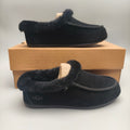 Black Slip-On House Shoes | Style 1391