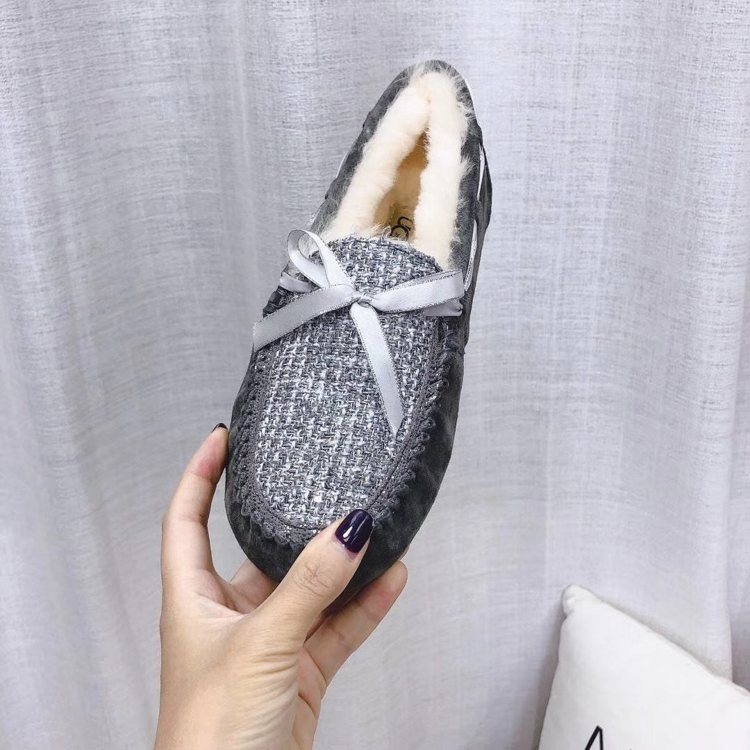 Gray Chic Loafers - Style 5623