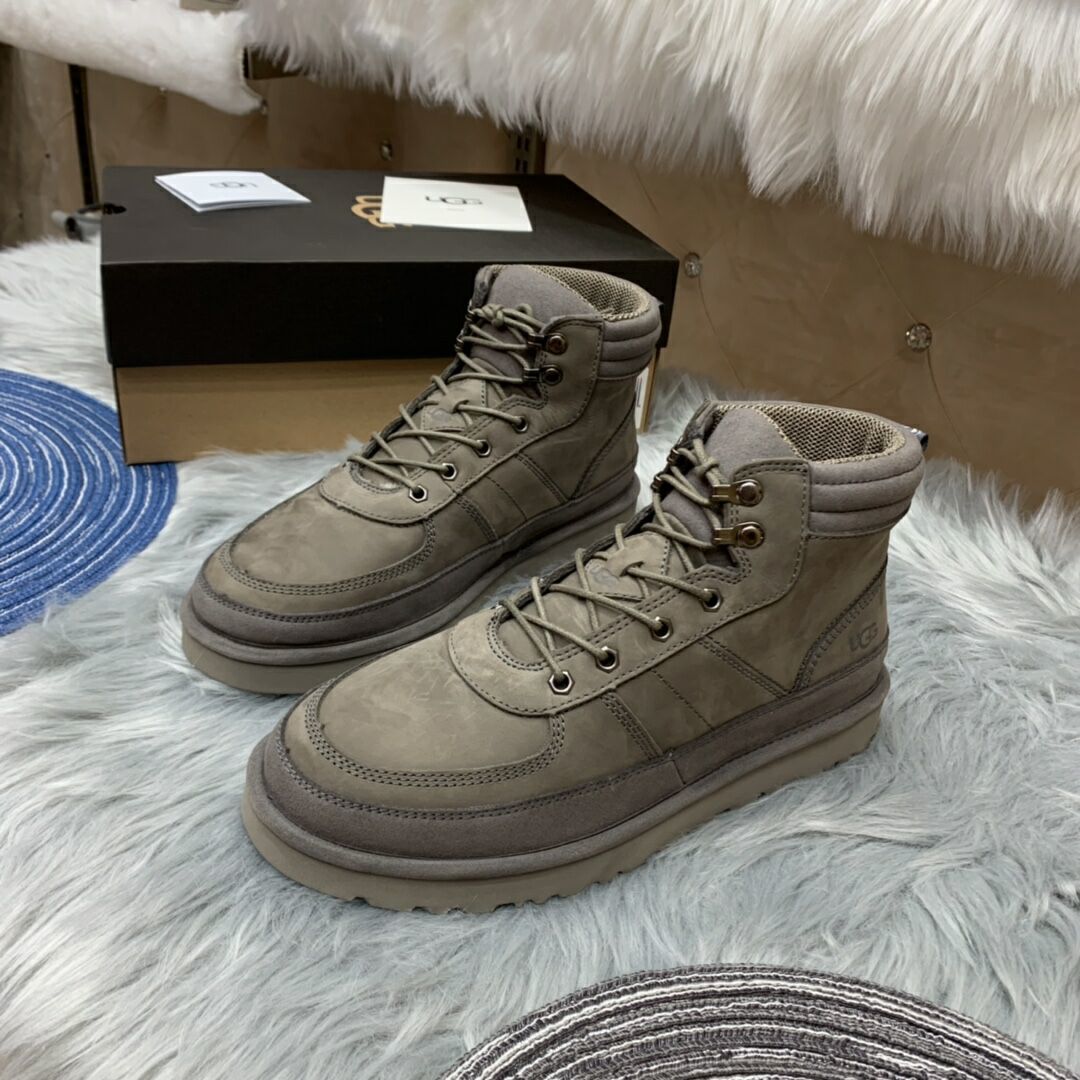 Men's Gray Lace-Up Casual Shoes - Style 2991