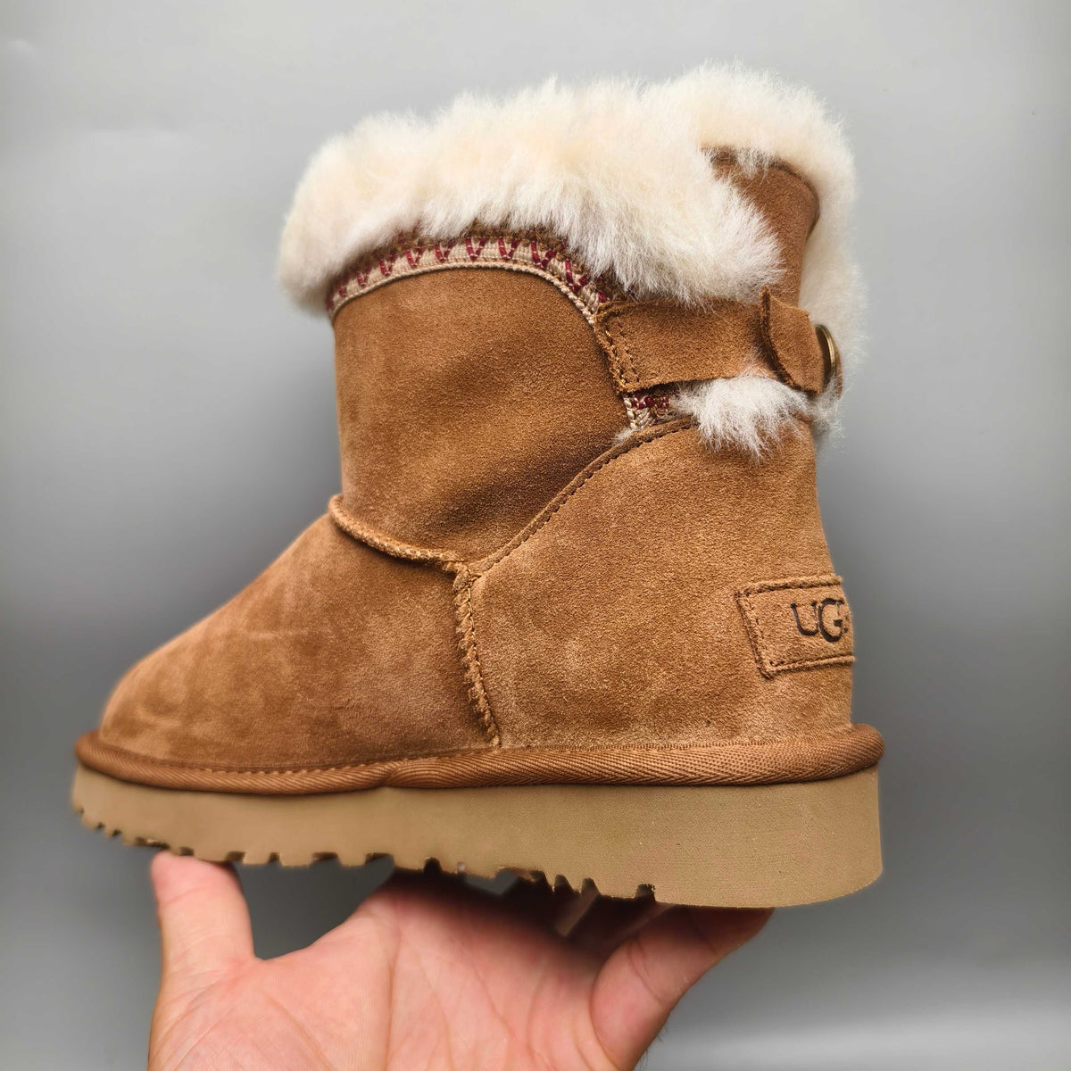 Chestnut Boho Back-Strap Casual Shoes - Style 4517