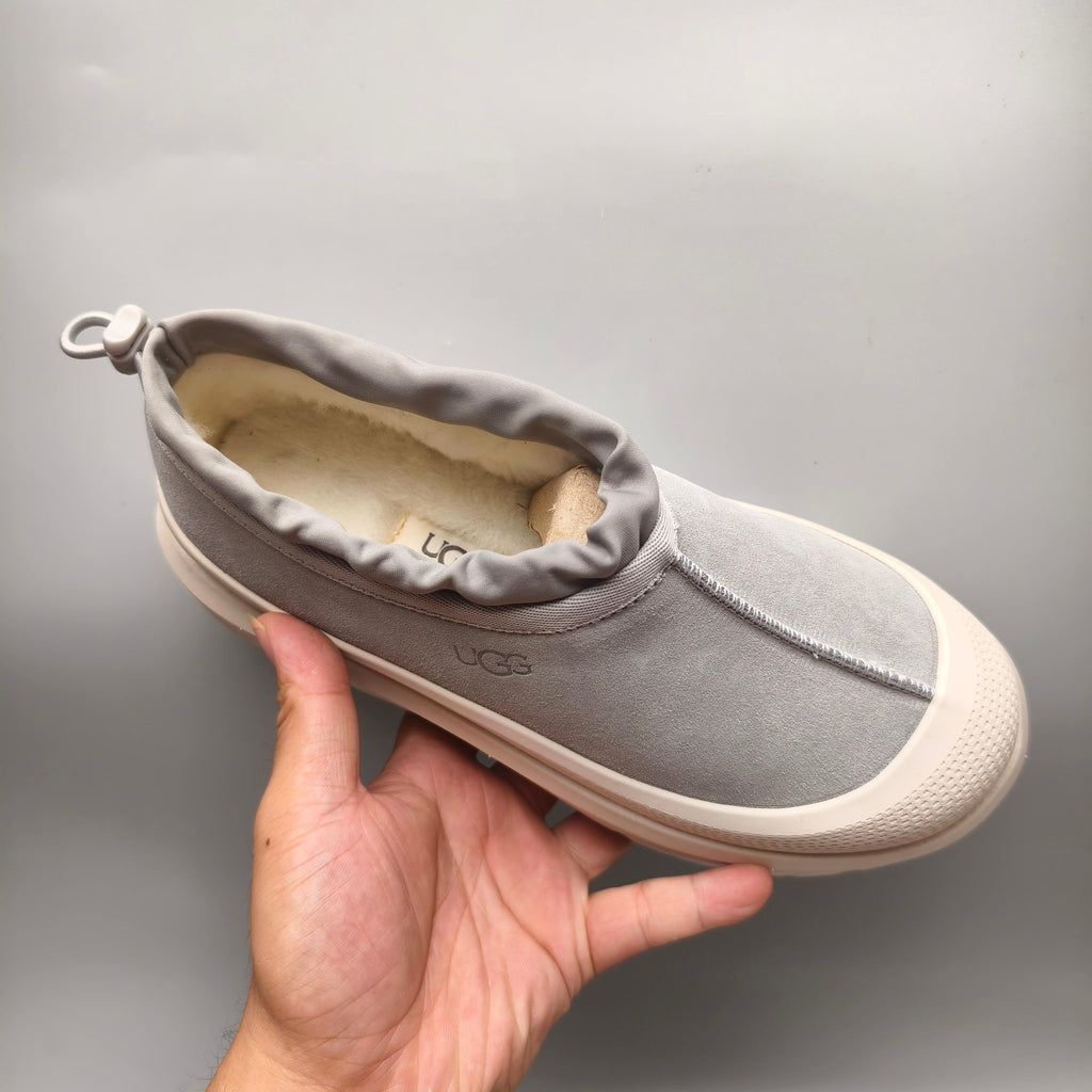 Light Gray Slip-On Casual Shoes - Style 4096