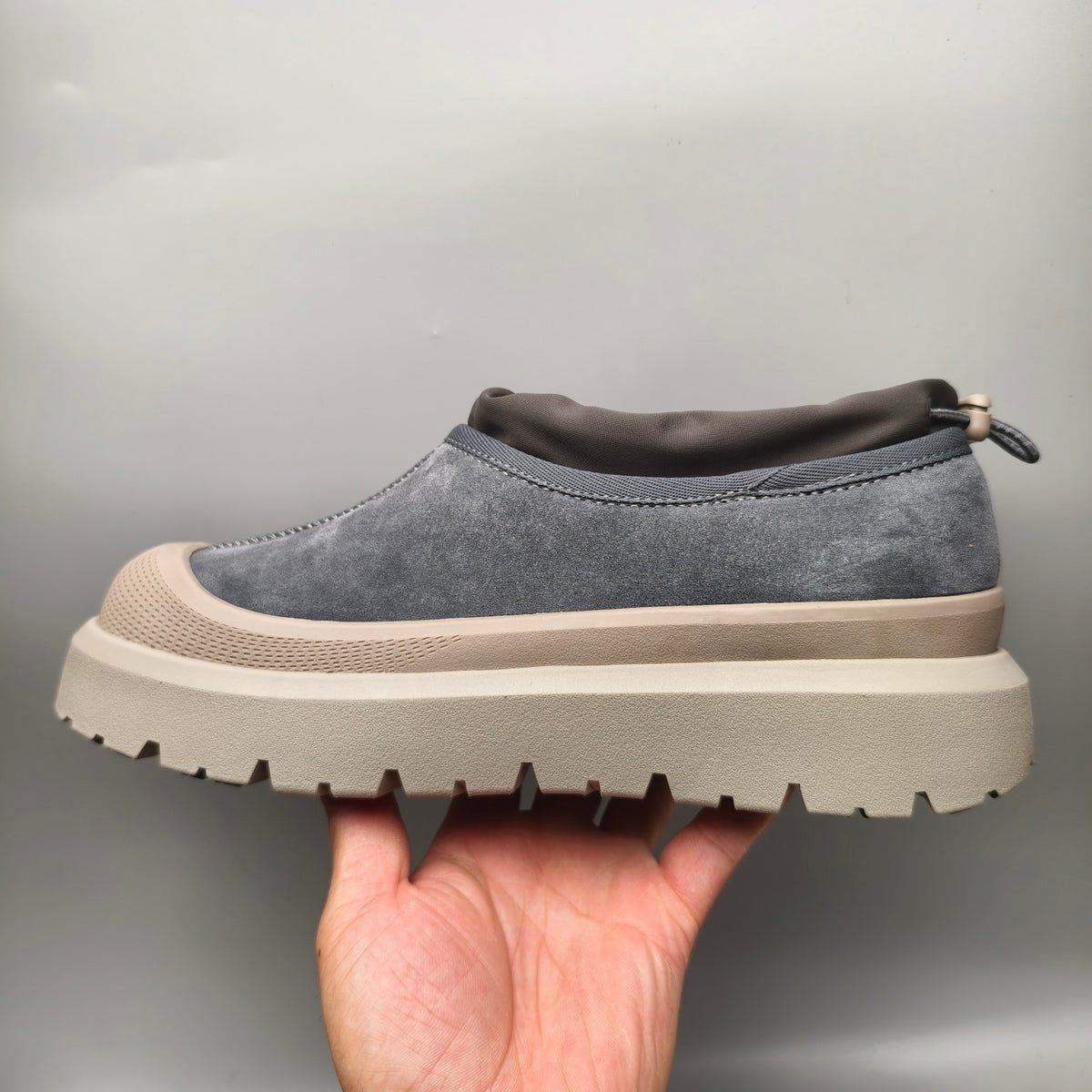 Dark Gray Slip-On Casual Shoes - Style 4096
