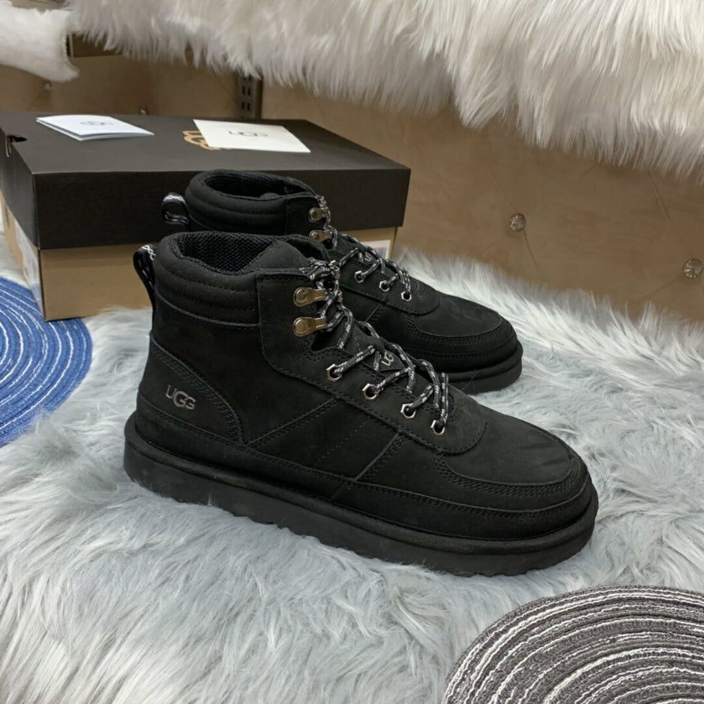 Men's Black Lace-Up Casual Shoes - Style 2991
