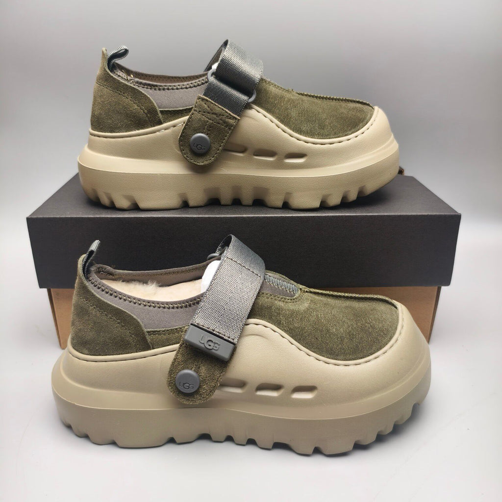 Green Unisex Slip-On Casual Shoes - Style 7550