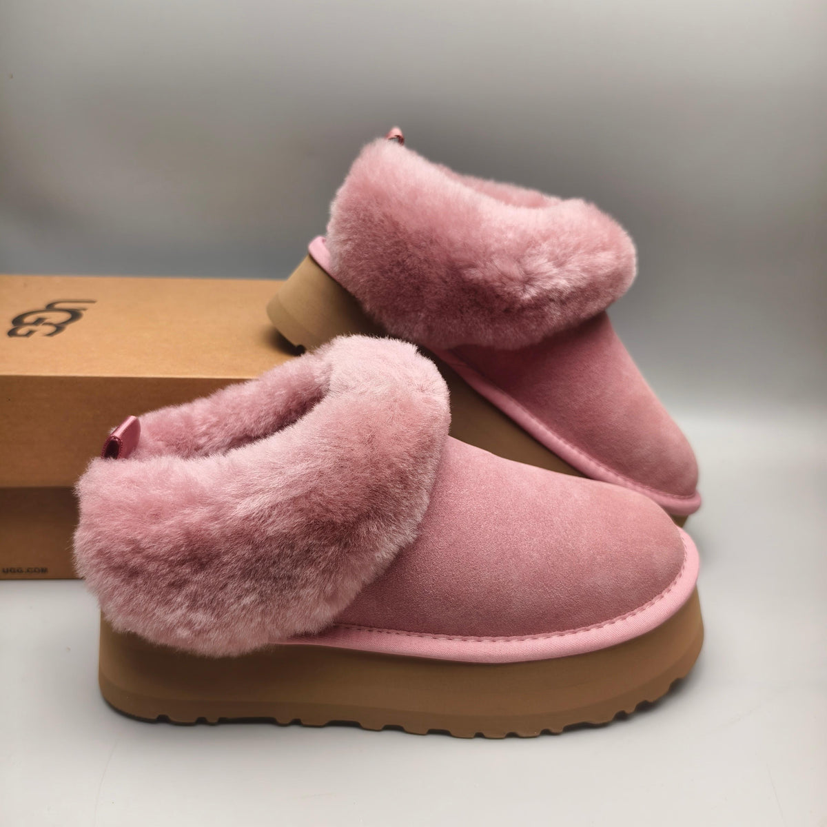 Pink Platform Slip-On Shoes | Style 1393