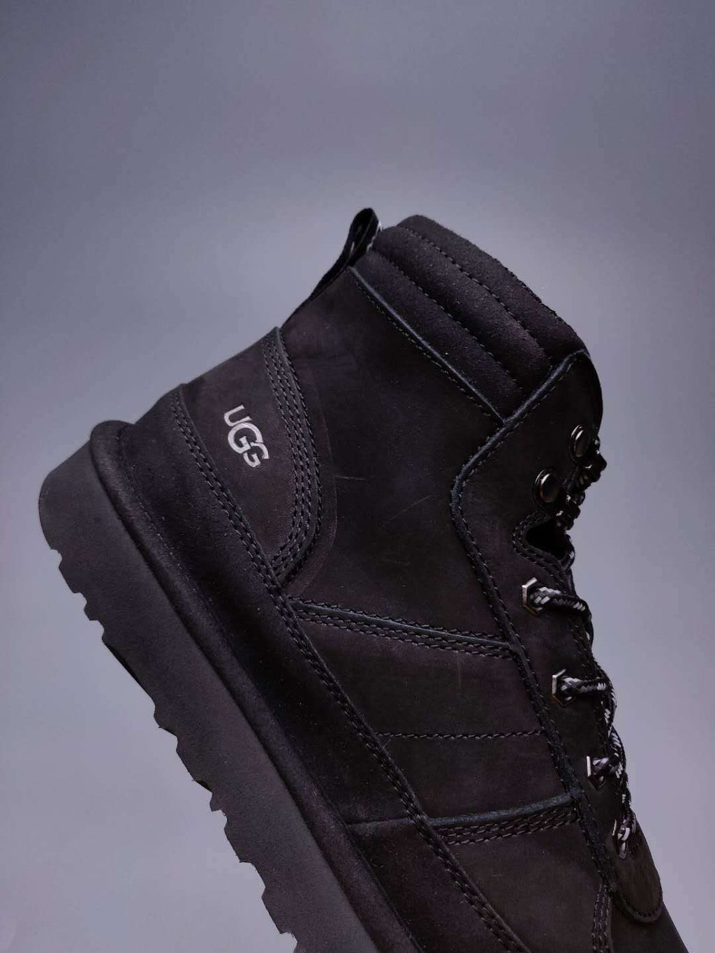 Men's Black Lace-Up Casual Shoes - Style 2991