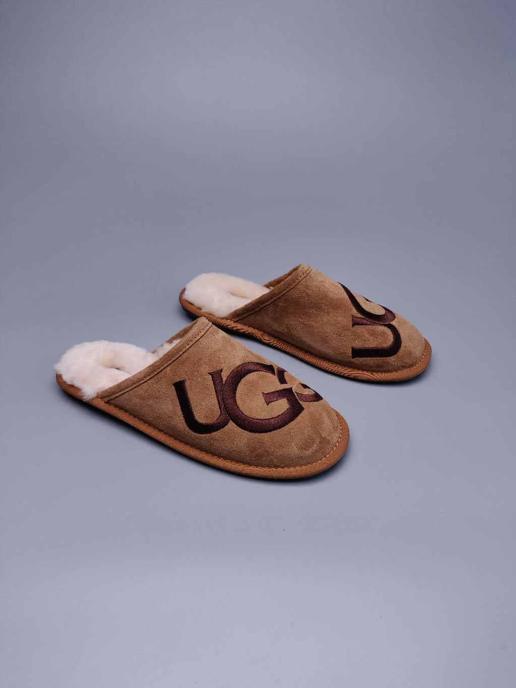 Chestnut Big G Indoor Slippers - Style 2593