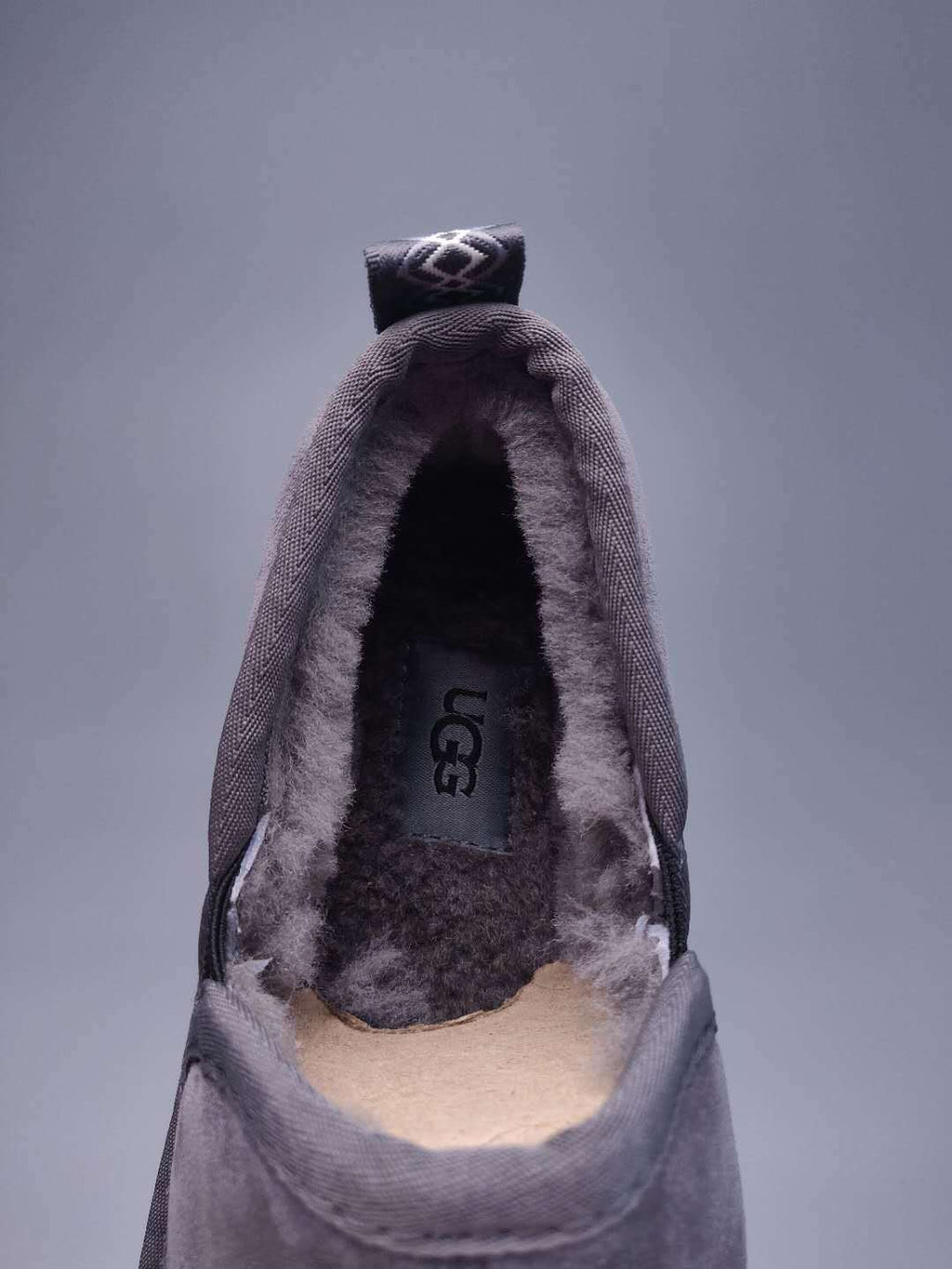 Men's Gray Slip-On Low-Top Casual Shoes - Style 3455