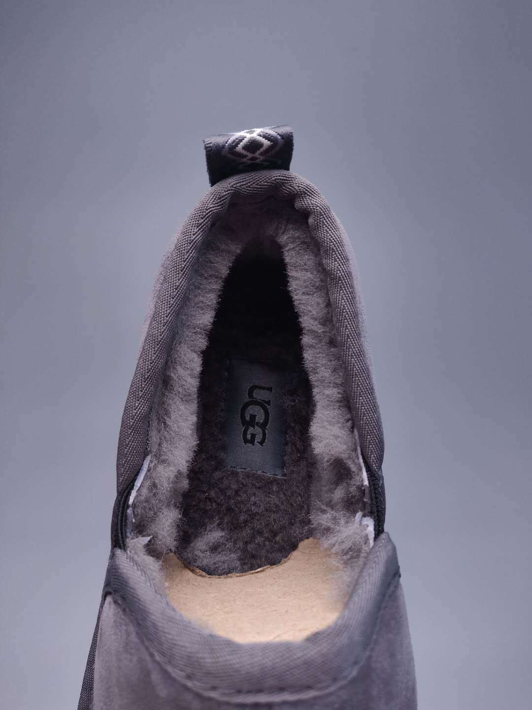 Men's Gray Slip-On Low-Top Casual Shoes - Style 3455