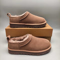 Women's Mu Pink Classic Slip-On Shoes - Style 3891