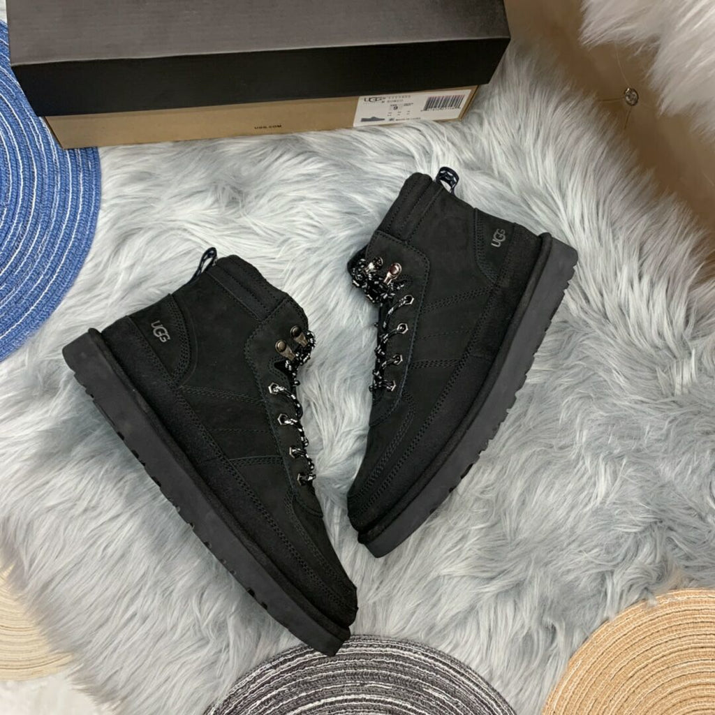 Men's Black Lace-Up Casual Shoes - Style 2991
