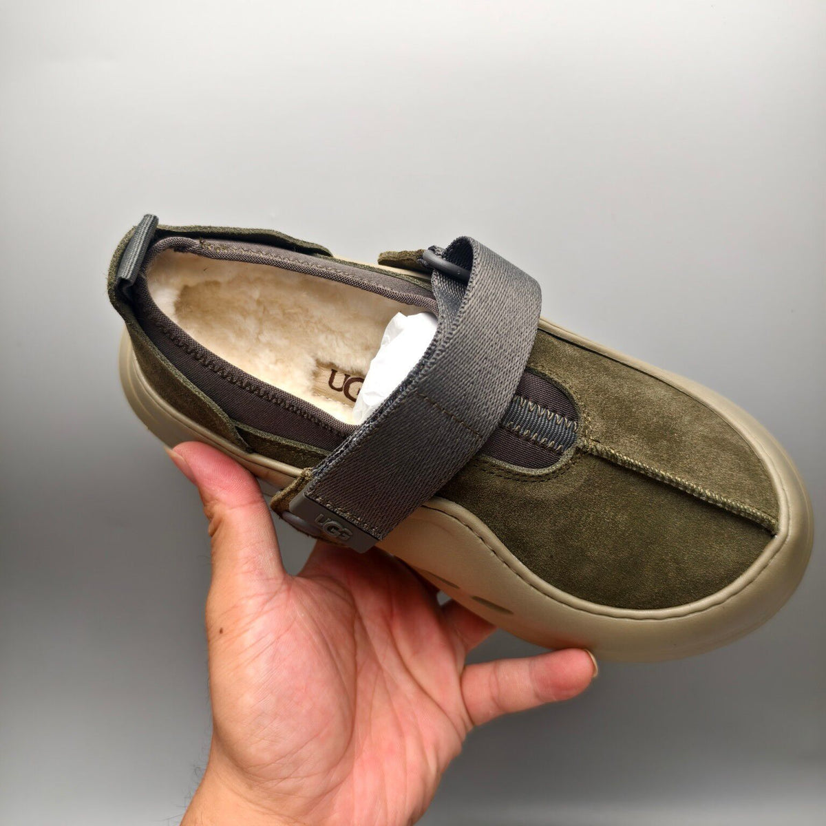 Green Unisex Slip-On Casual Shoes - Style 7550