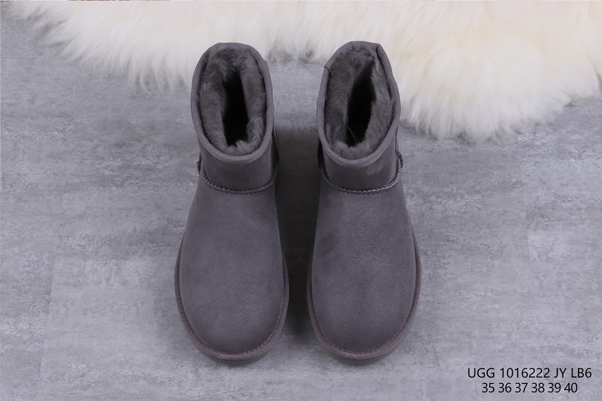 Gray Classic Mini II Short Boots - Style 6222