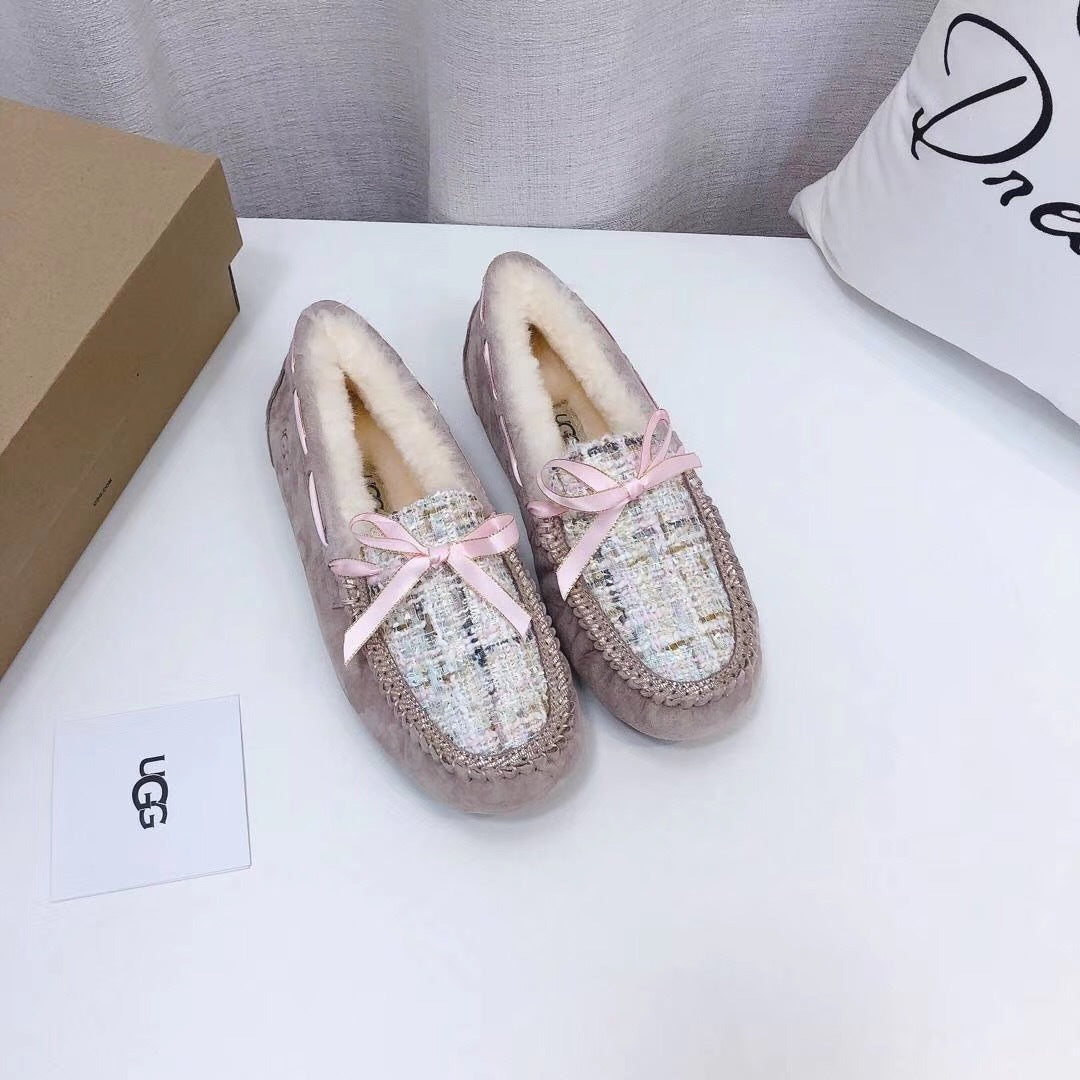 Dusk Pink Chic Loafers - Style 5623