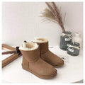 Chestnut Bow-Detail Ankle Boots - Style 3130
