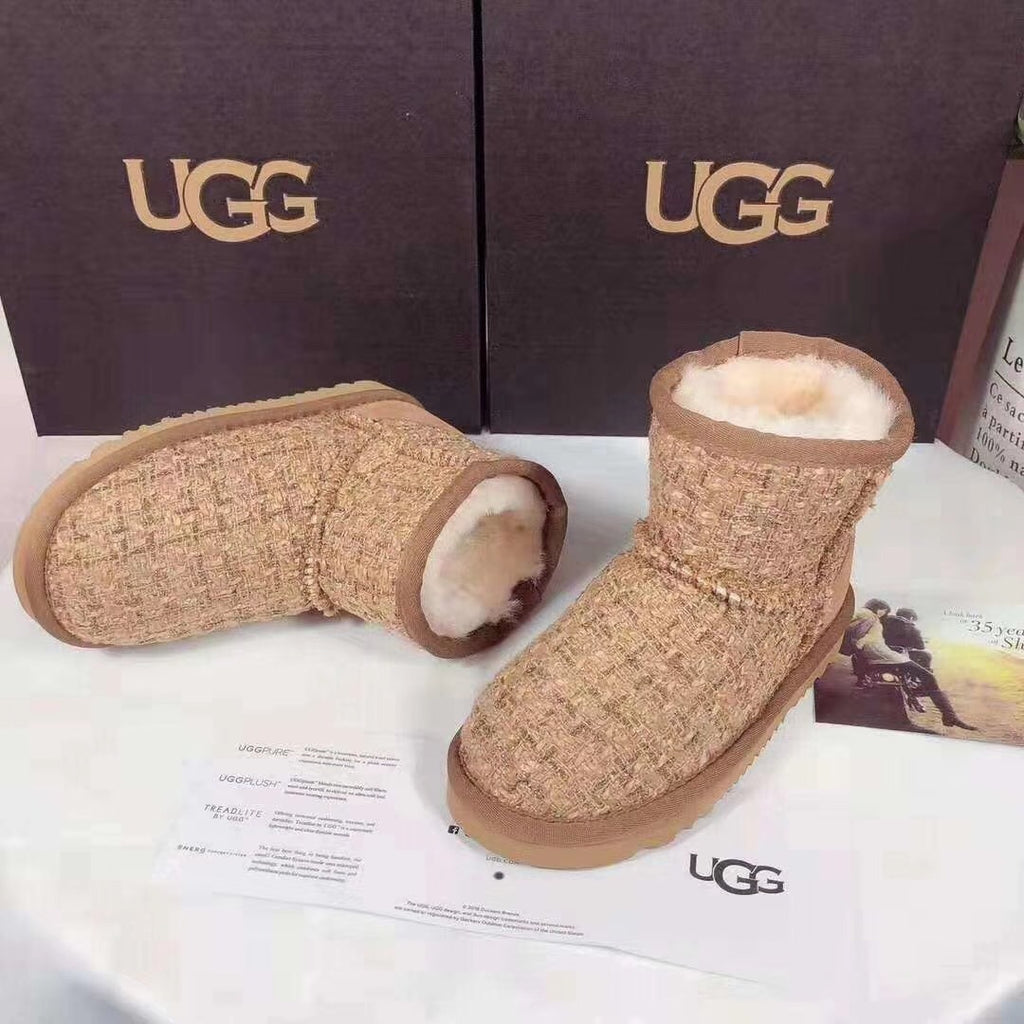 Kids' Chic Chestnut Snow Boots - Style 5854