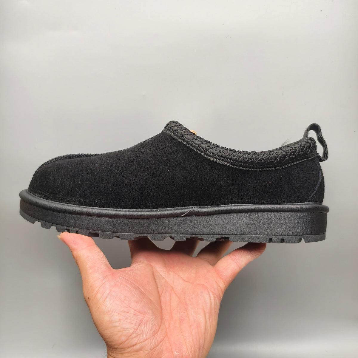 Black Unisex Folk-Inspired Casual Shoes | 1304
