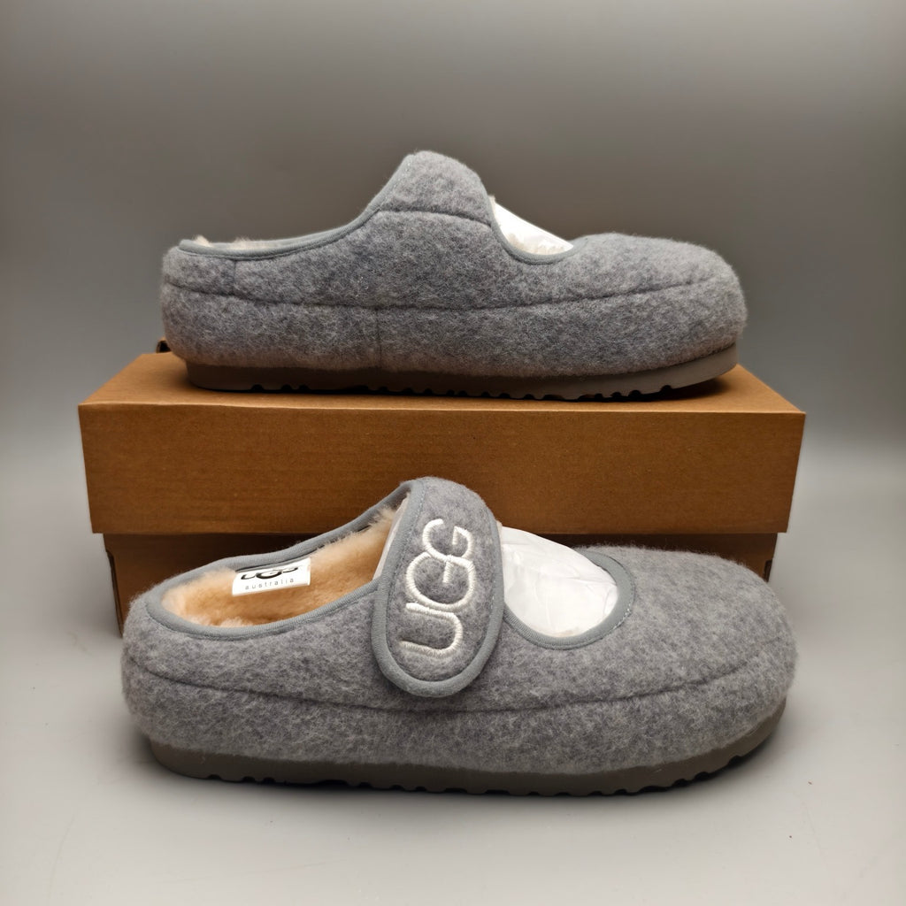 Gray Ultralight Mary Jane Casual Shoes - Style 5097