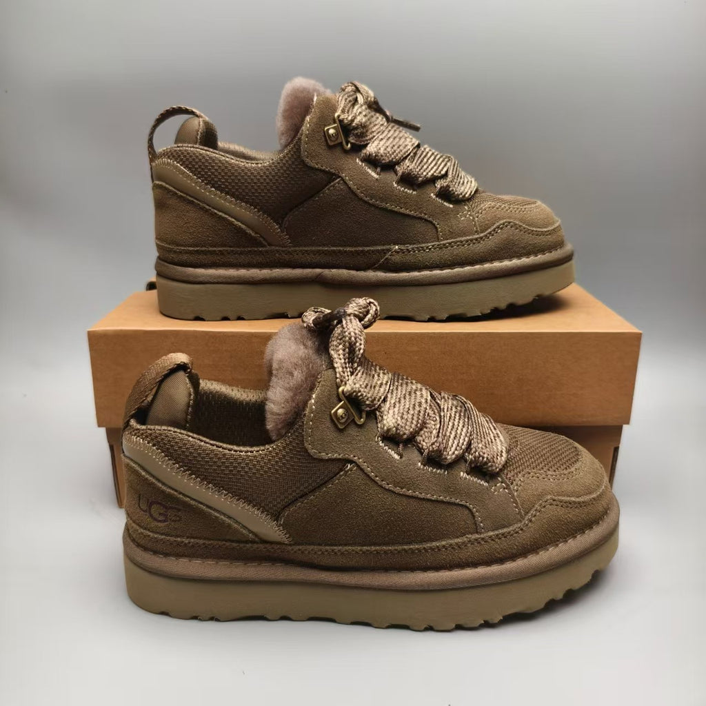 Walnut Unisex Mesh Casual Sneakers - Style 4032