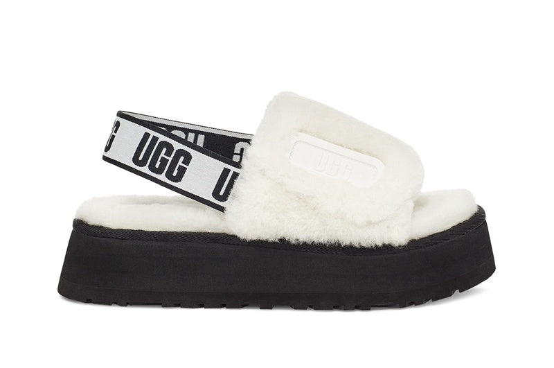 White Disco Sandals - Style 2258