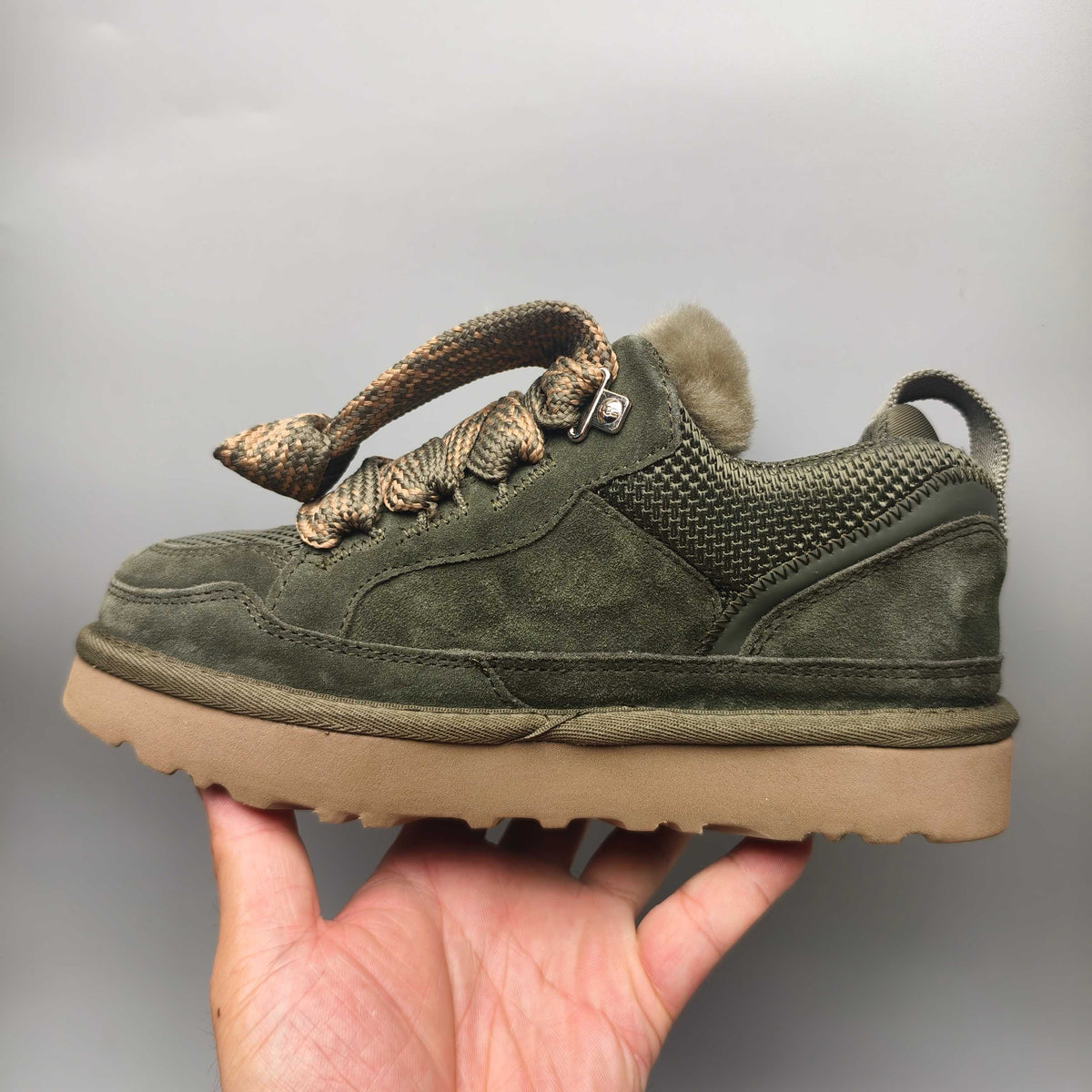 Green Unisex Mesh Casual Sneakers - Style 4032