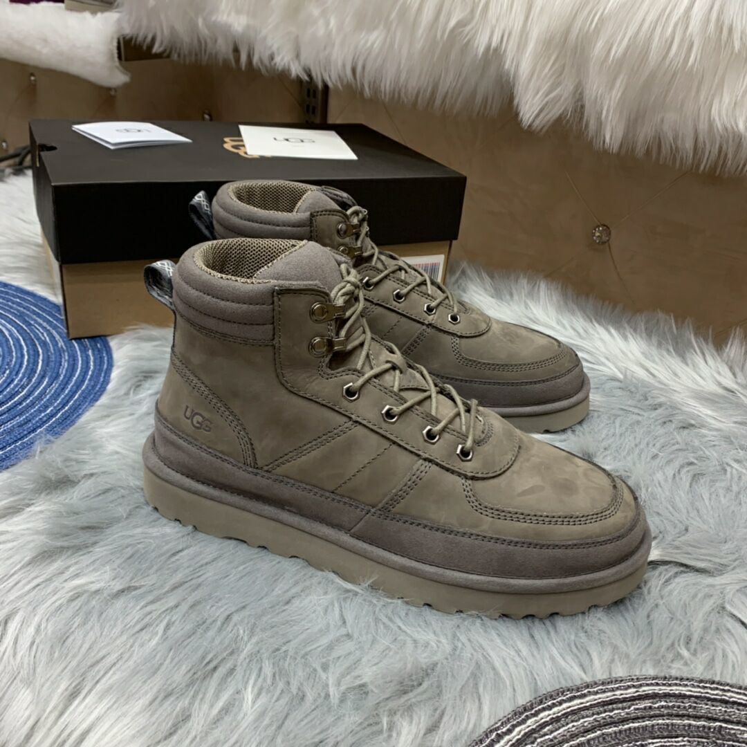 Men's Gray Lace-Up Casual Shoes - Style 2991