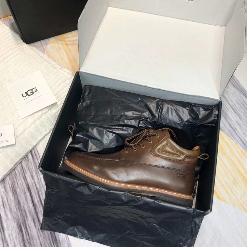 Chocolate Brown Leather Shoes | Upgraded Series