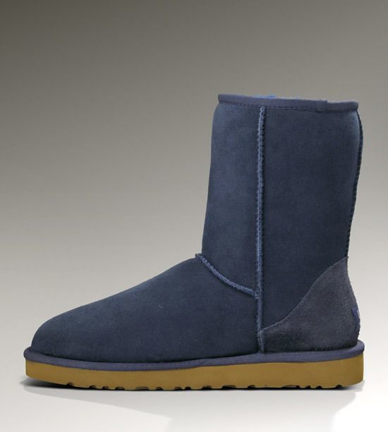 Navy Blue Stain-Resistant New Classic Boots - Style 6223