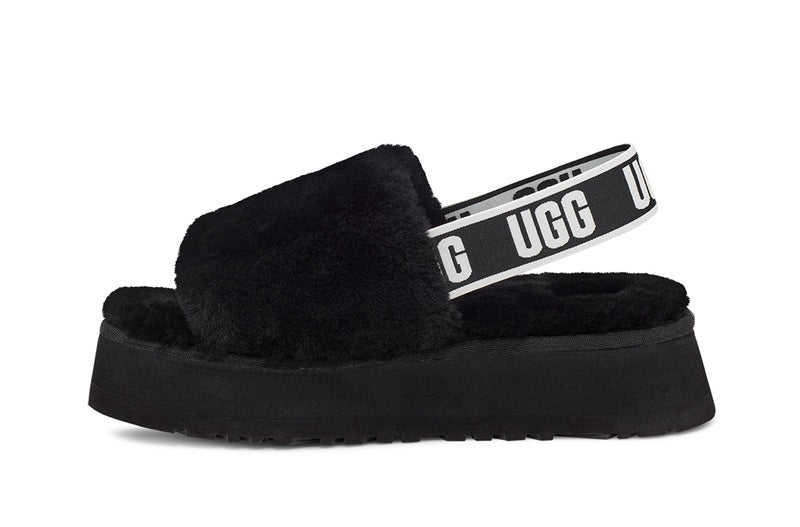 Black Disco Sandals - Style 2258