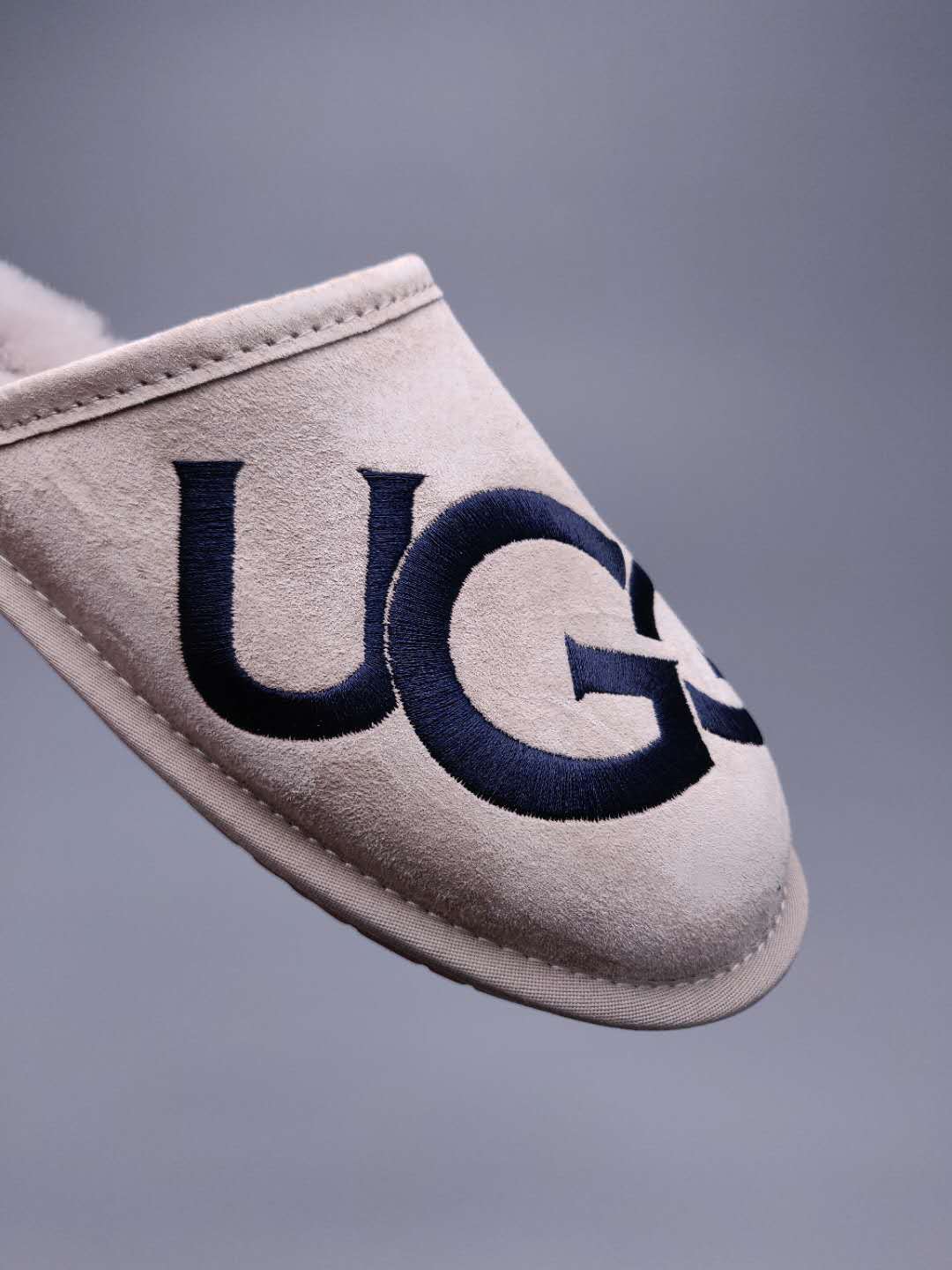 Gray Big G Indoor Slippers - Style 2593